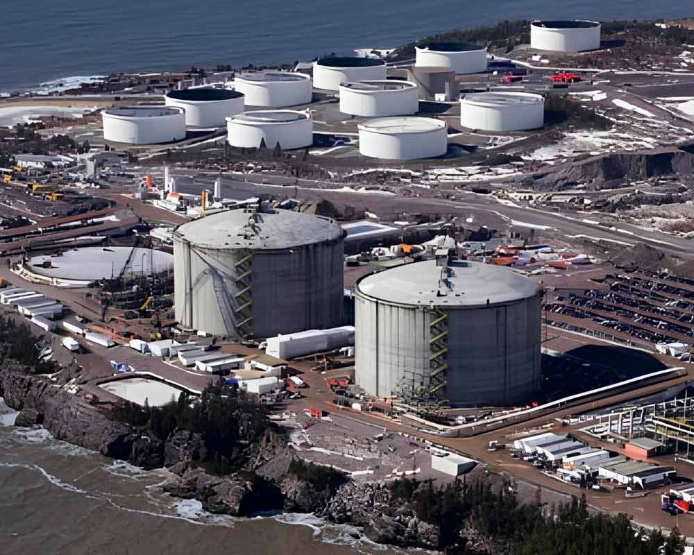 Planta de regasificación Canaport en Canadá