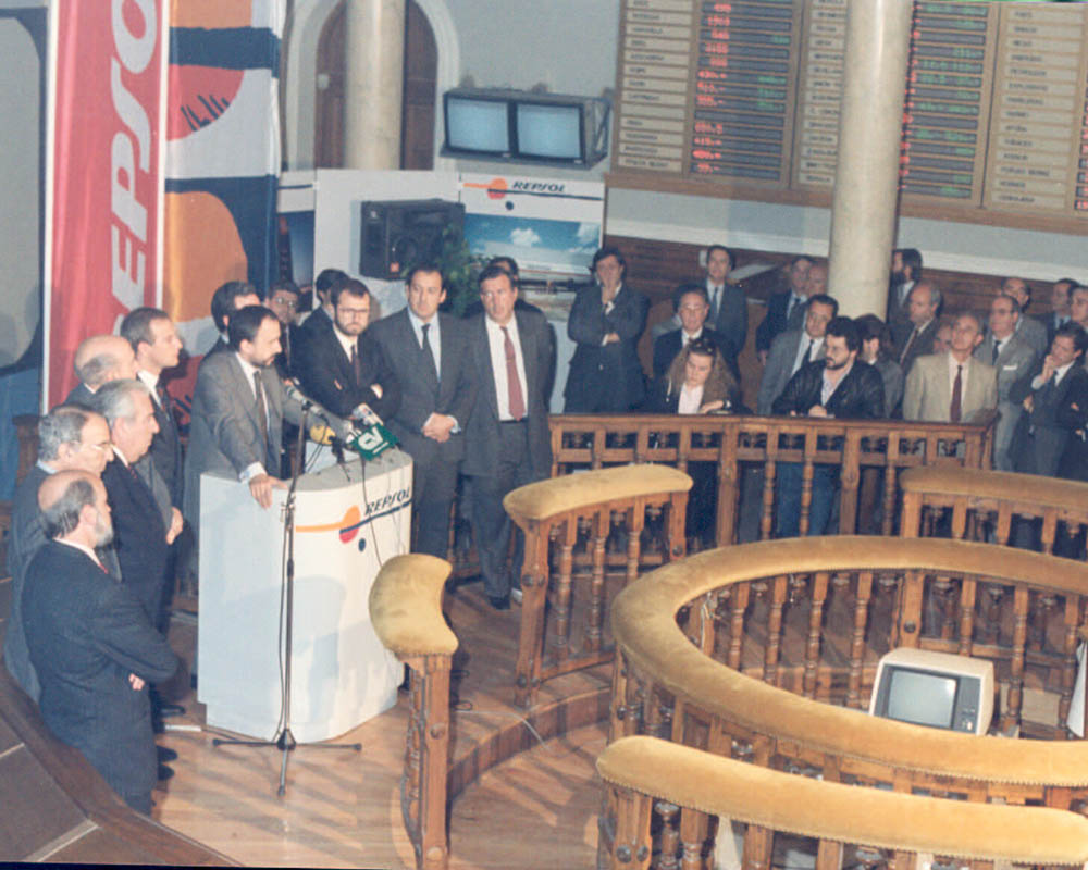 Rueda de prensa de Repsol