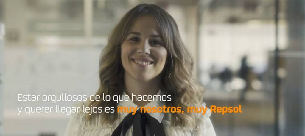 Background video "that's just us, that's Repsol"