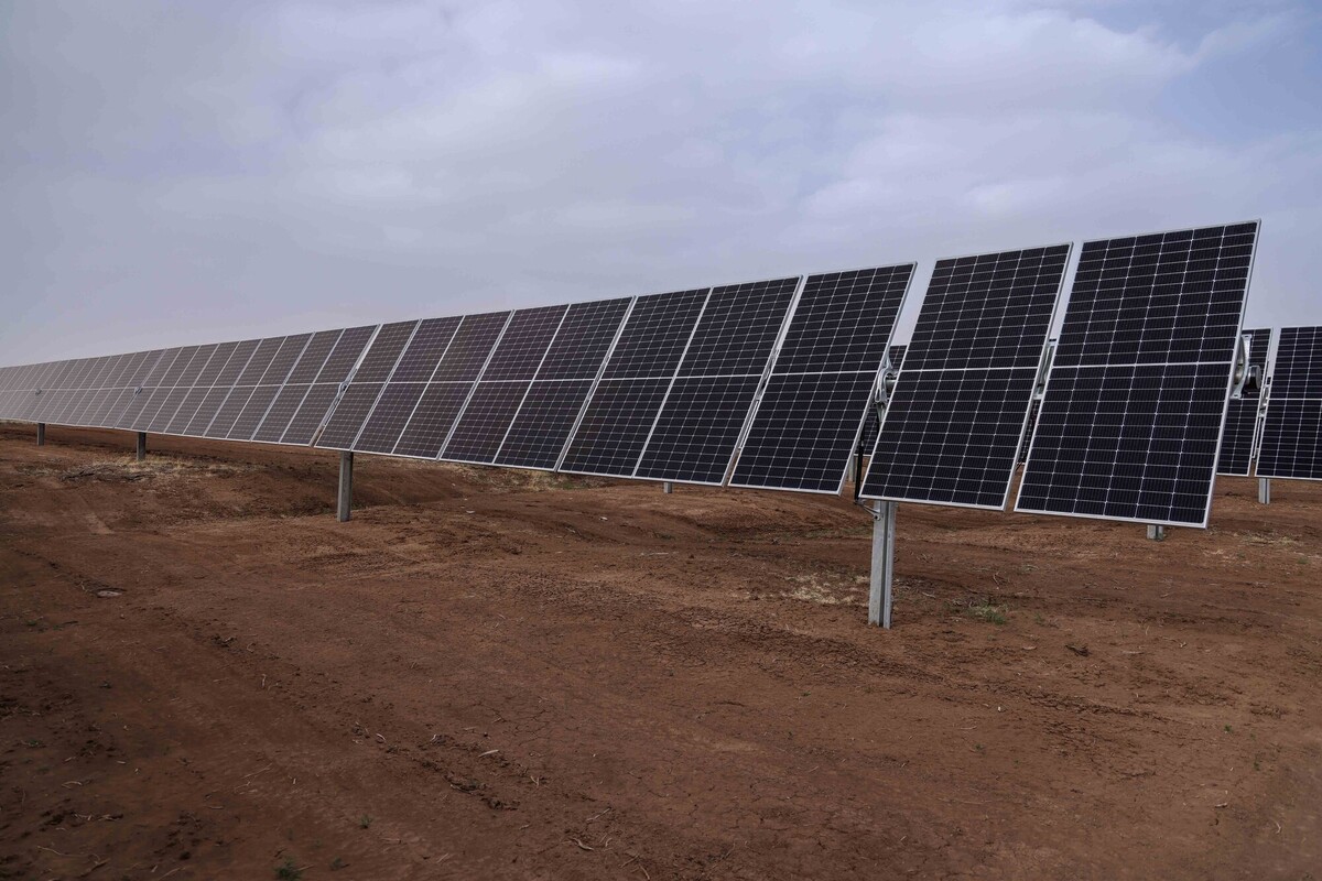 paneles de energía solar agrícola