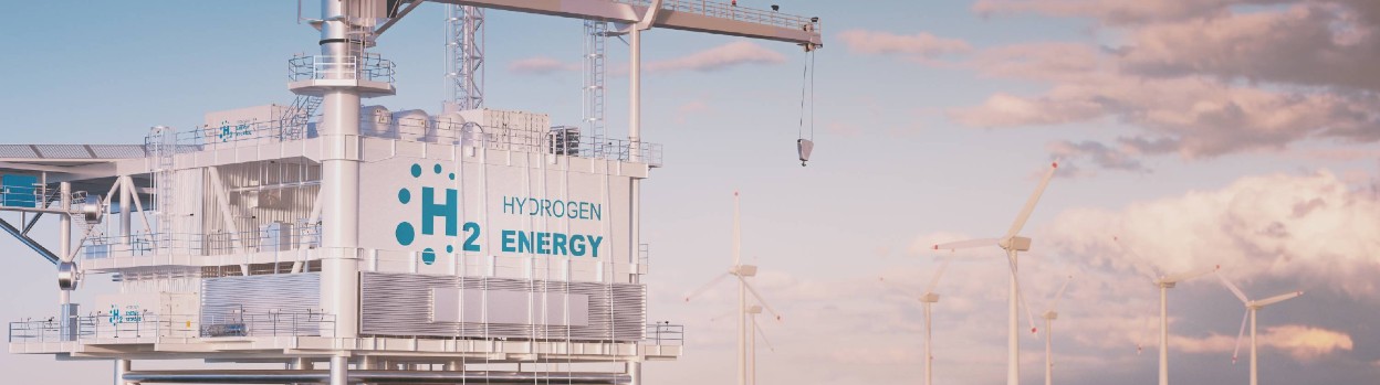 Hydrogen plant and wind energy