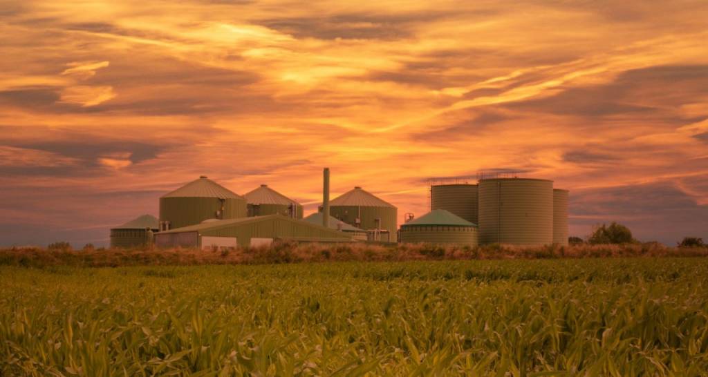 Image of biogas installation