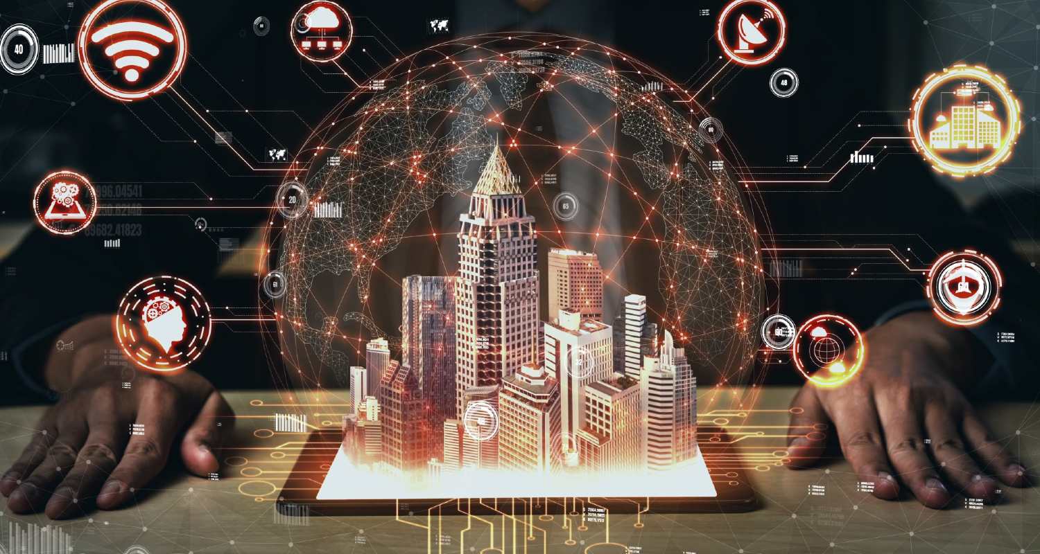representación digital de una smart city