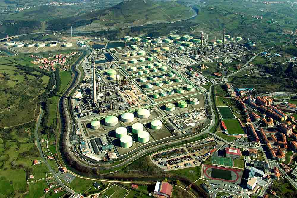 Repsol plant in Bilbao