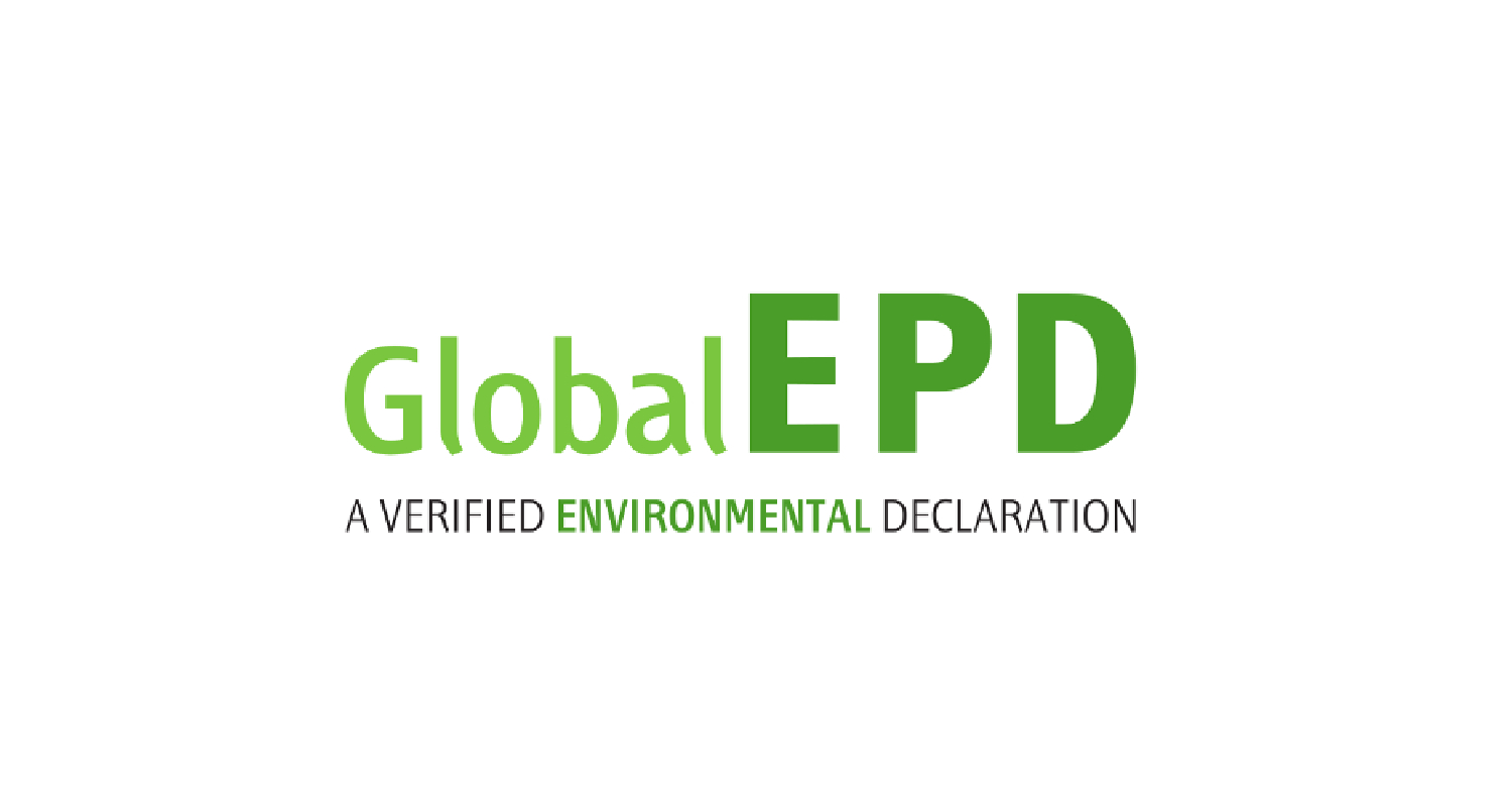 Logo Global EPD, declaraciones medioambientales de producto