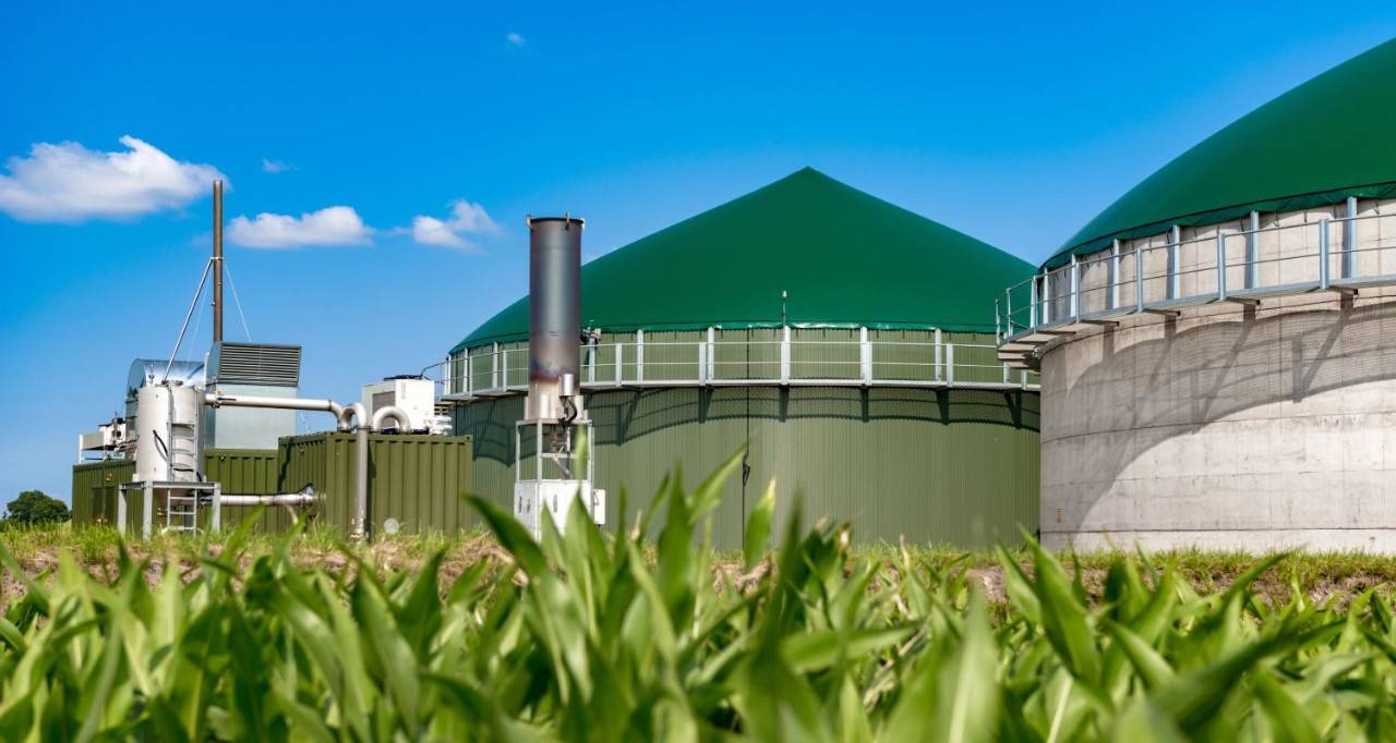Planta de biogás