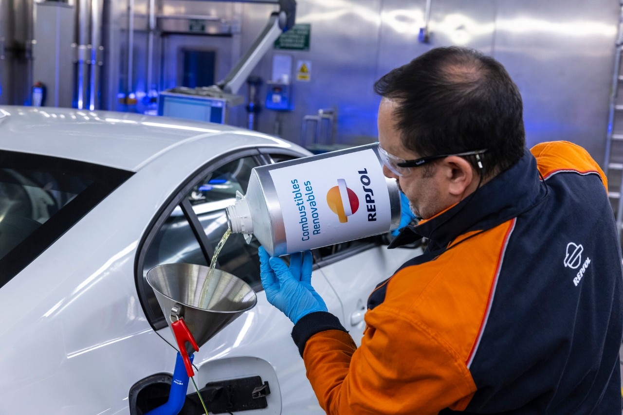Prueba de combustibles renovables en el Tech Lab