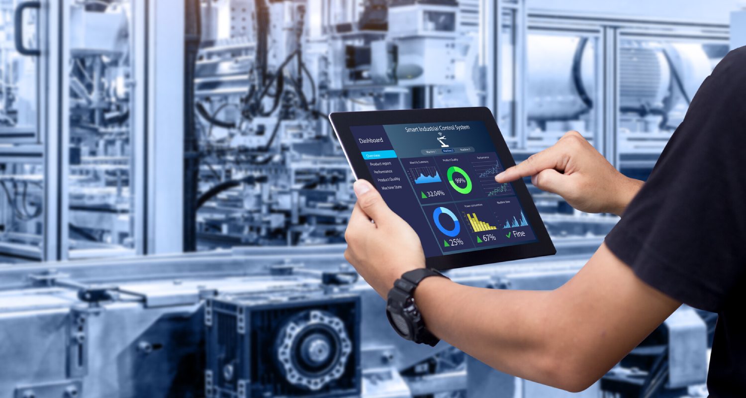 Tablet monitoriza procesos
